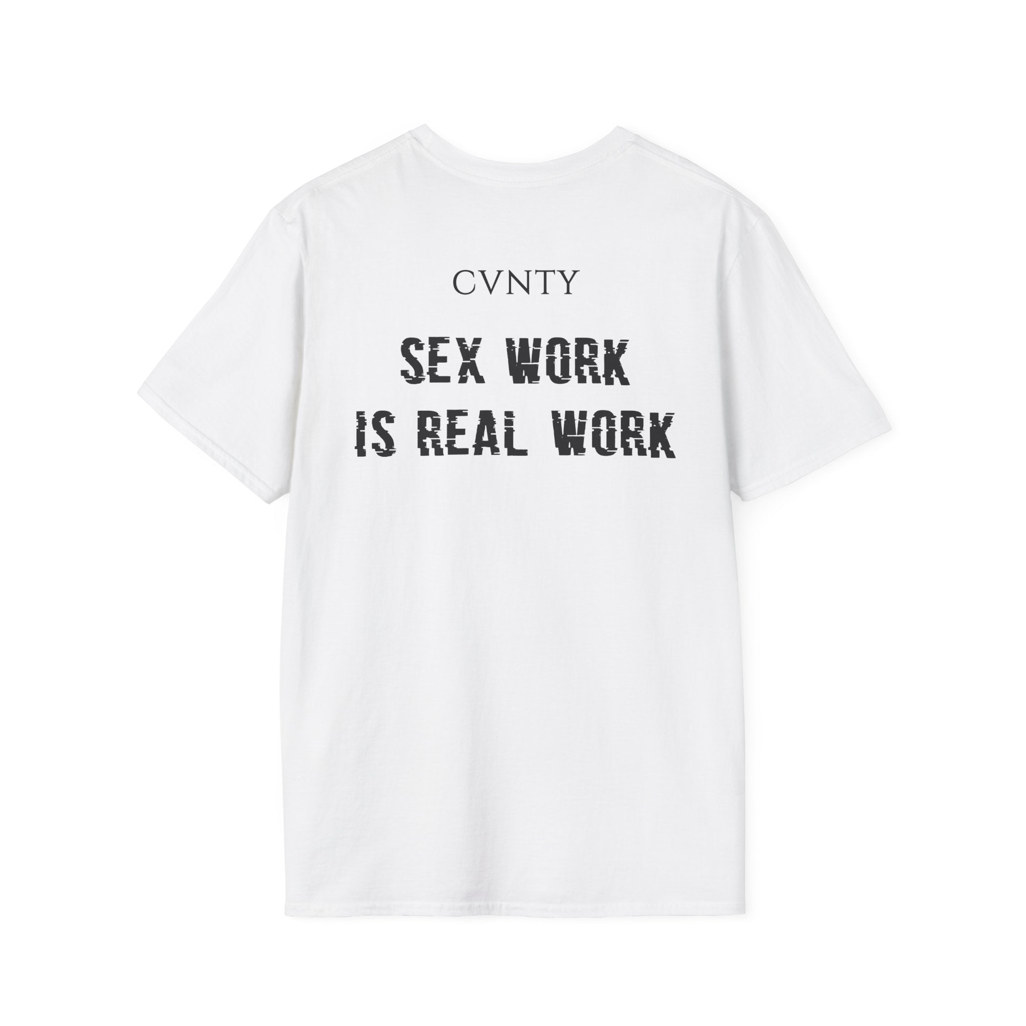 Respect Sex Workers T-Shirt — “Sex Work Is Real Work” Solidarity Tee