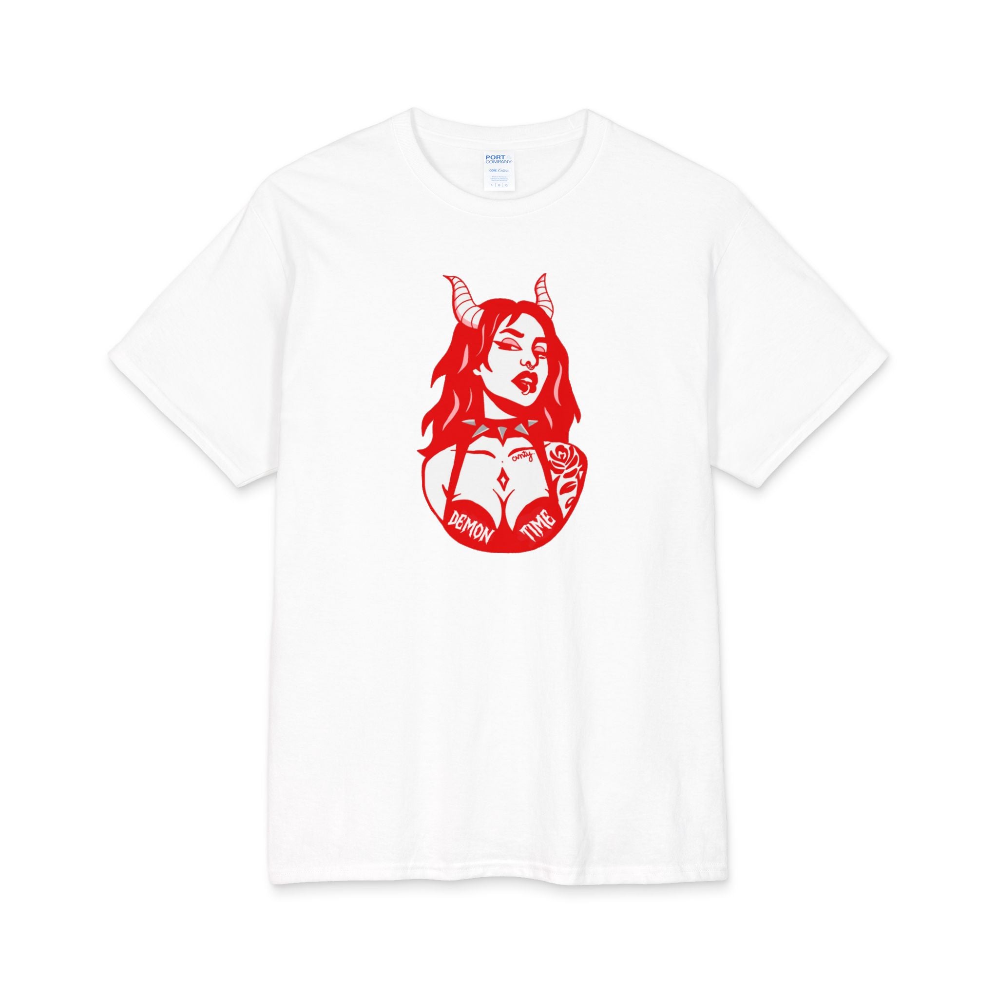 Devil Girl "CVNTY" Cotton Tee Graphic Cotton T-Shirt