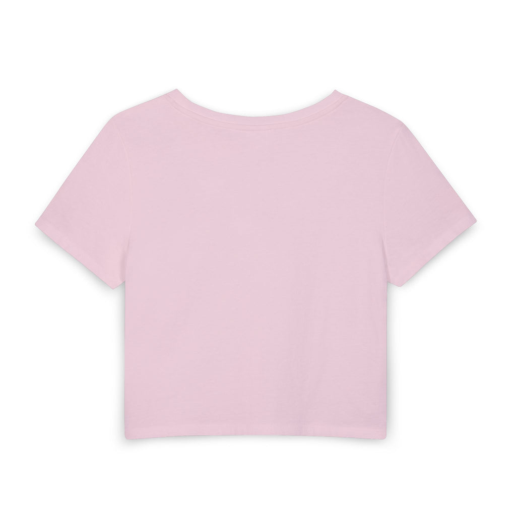 Playful 'DADDYS' Block Letter Crop Top
